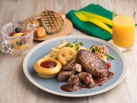 Indoor seating 18:30 reservation special: half price for kids plate