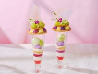 【土日祝：マスカットパフェ付】シャインマスカットと栗の食べ比べアフタヌーンティーwithハーマンテディ～マリアージュフレール2ドリンク付～