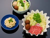 특선 흑모 와규 스키야키 코스