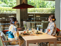 [Yukata Plan] Dressing 11:30/Meal 13:00~ Afternoon tea