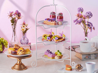 【 平日・通常席 】ぶどうと栗のパープルアフタヌーンティー