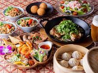 【スタンダード】アジアンエスニックコース  180分飲み放題付