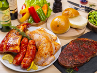 ⭐️End of Sale! <Half Price> J. Wild American BBQ Set for 4 <Special Discount> 1 serving