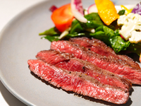 Add meat dish to Prefixe course【Special Upgrade】Carefully selected Okinawan  Japanese Black Wagyu beef rump tagliata with colorful seasonal vegetables and hot pancetta sauce