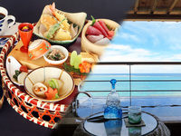 [1 person per building] Lunch Suiren course + private open-air bath (Hojoan)