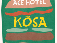 [KOSA Burger Dinner] 3 dishes with soup and dessert