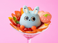 【HP限定｜平日のご予約はこちら】小田急マスコットキャラクター【もころんパフェ】［単品］（8/1～）