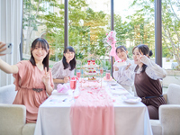 ＜平日＞アフタヌーンティーdeバーステー『誕生日・女子会 デコレーションプラン』マリアージュフレール1杯＋その他ドリンクお替り自由