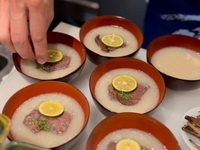 【季節の"んめぇ"田舎割烹コース】山形の田舎料理をお気軽にお楽しみください / 芋煮椀付き全6品