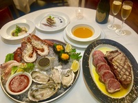 【Lunch/Dinner】Imperial Course — Main: Emperor Steak featuring top-grade Châteaubriand and USDA Prime New York sirloin