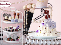 平日【ドレスケーキ付】モノクロ・ゴシックアフタヌーンティー with ハーゲンダッツ