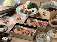 Dashi Shabu Kaiseki “Ayame” — Selected Pork & Snow Crab