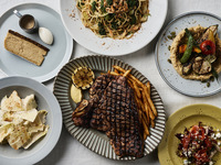 【GH COURSE】本店人气前菜、意面、主菜L骨牛排及甜点一并提供！