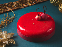 [Christmas Cake] Crimson Christmas (15cm)