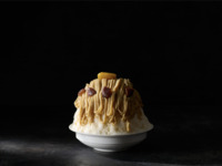 【くろどう】栗かき氷 YASAKA 