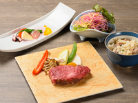 【9月10月11月限定】秋の味覚鉄板焼き ランチコース