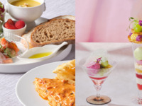 シャインマスカットのミニパフェ付き！メインが選べるカジュアルランチプレートセット（食後カフェフリー）