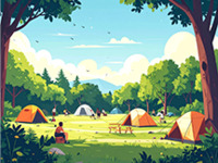 デイキャンププラン【９～16名様用】：9時30分～14時