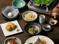 Hakata domestic beef offal hot pot course 7500