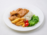 Kids Curry-rice  (with Dessert &Drink)