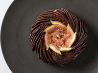 【MENU DÉJEUNER 3皿】ランチ全6品+グラスロゼシャンパーニュ+ホールケーキ付き