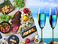 <Weekdays> Sparkling Wine Toast x Lunch Buffet (90 minutes) | 6,800 yen