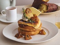 【9/3起！秋季「蜜芋」活動】飲品套餐 / 「蜜芋」與鹽奶油焦糖布蕾煎餅 蜂蜜檸檬醬