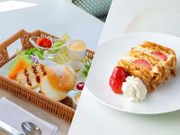 Basket Lunch (Awaji Chicken Teriyaki) + Strawberry Half Mille-feuille Set