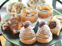 紅茶 小布施マロン Afternoon tea アルコールフリーフロー付 2営業日前までの予約制