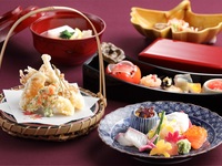 Uemachi Kaiseki + Glass of Champagne toast or recommended Japanese sake