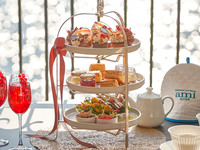 チョコレートアフタヌーンティー（シーズナルドリンク付）＜テラス席＞