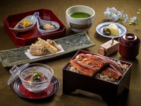 うなぎと天麩羅会席