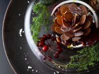 クリスマス限定フルコース～ノンアルコールスパークリングロゼとノンアルコールペアリング4杯付～