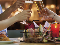 【1階席 ディナー】予約限定 いちょう並木のフリードリンクプランB(11/1〜12/7・12/24~12/25は休止)　