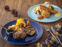 【神戸洋食】洋食ランチ(ハンバーグまたはコロッケ) 