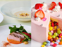 2名様グループ専用《サプライズケーキでお祝い》＊グラススパークリングワイン付き＊ランチコース全4品-SEASON-