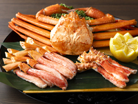 【北海道フェア】期間限定＊「蟹3種の食べ比べプレート」＊　10/1～