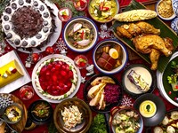 【11/7～12/25】クリスマス ランチビュッフェ（土日祝）