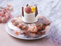 【AKプラン{全6品}】誕生花ケーキ付カジュアル記念日プラン(※メッセージは要望欄にて)※週末+300円