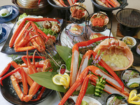 （土日祝限定）タグ付き活け香住ガニフルコース