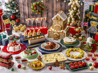 Christmas Sweets Buffet “Teddy Bear in London” (Adult)