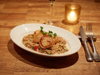 Dinner course at Indoor Counter