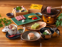 ☆Okayama Korakuen Tonosama Gozen meal with Kuroge Wagyu beef porcelain ware *Reservations must be made 5 days in advance (Launch)