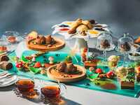 窓側席確約＋ワンドリンク【平日】NEW SPLISH アフタヌーンティ　