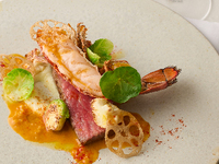 【ディナー】Early Spring Chef’s Special ～海老・蟹スペシャルコース～（1/15～3/16） 		