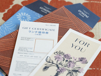 ペアランチギフト17,000円（1ドリンク付）