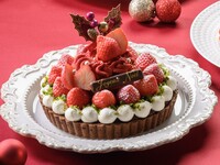 【Christmas Cake 2025】 いちごチョコタルト（約 18㎝）＜100台限定＞