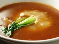 [Weekend and Holiday Lunch]  Soy-Braised Shark Fin Course 4480 yen at 13: 30 or Later