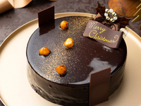 【クリスマスケーキ】ムース・オ・ショコラ・ノワゼット