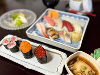 [Premium nigiri sushi lunch] Yasaka
